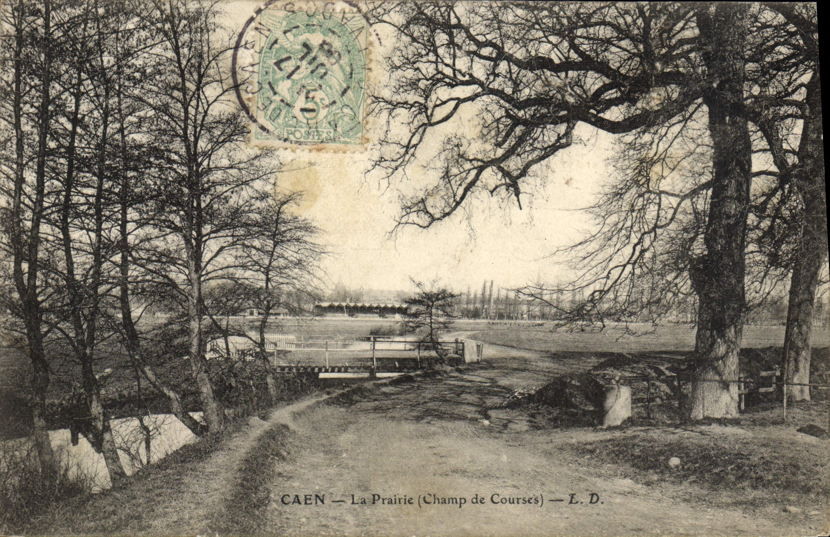 CPA Caen La Prairie Champ de course Hippisme 