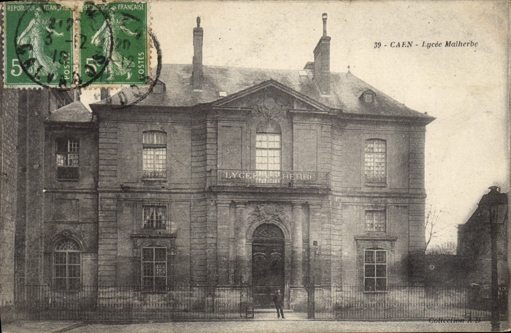 CPA Caen Lycee Malherbe 