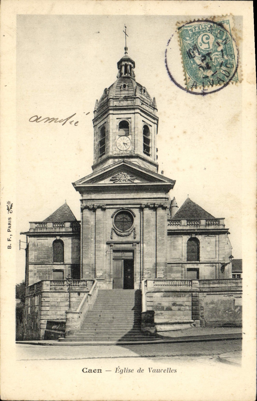 CPA Caen Eglise de Vaucelles 