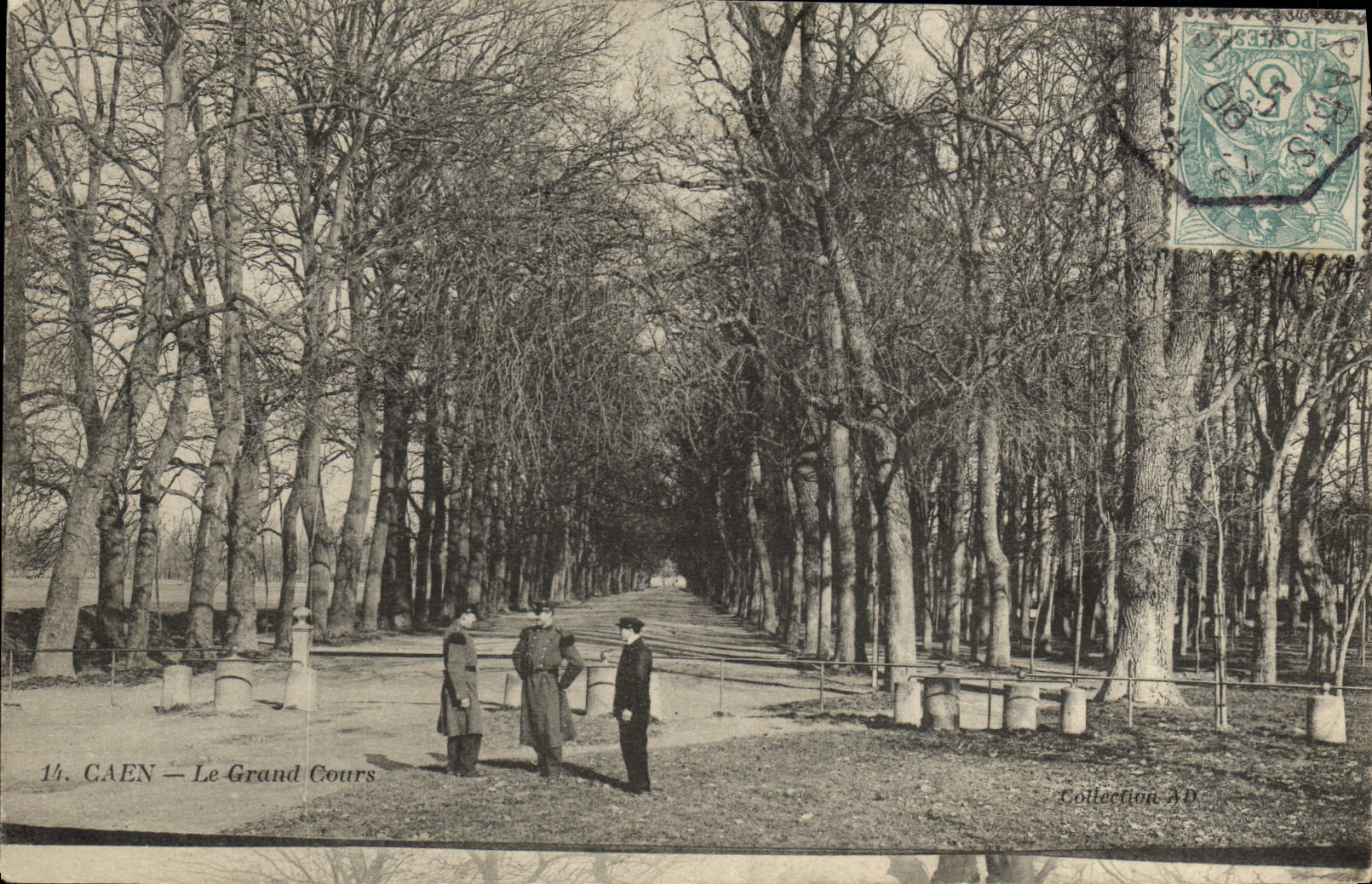 CPA Caen Le Grand Cours 