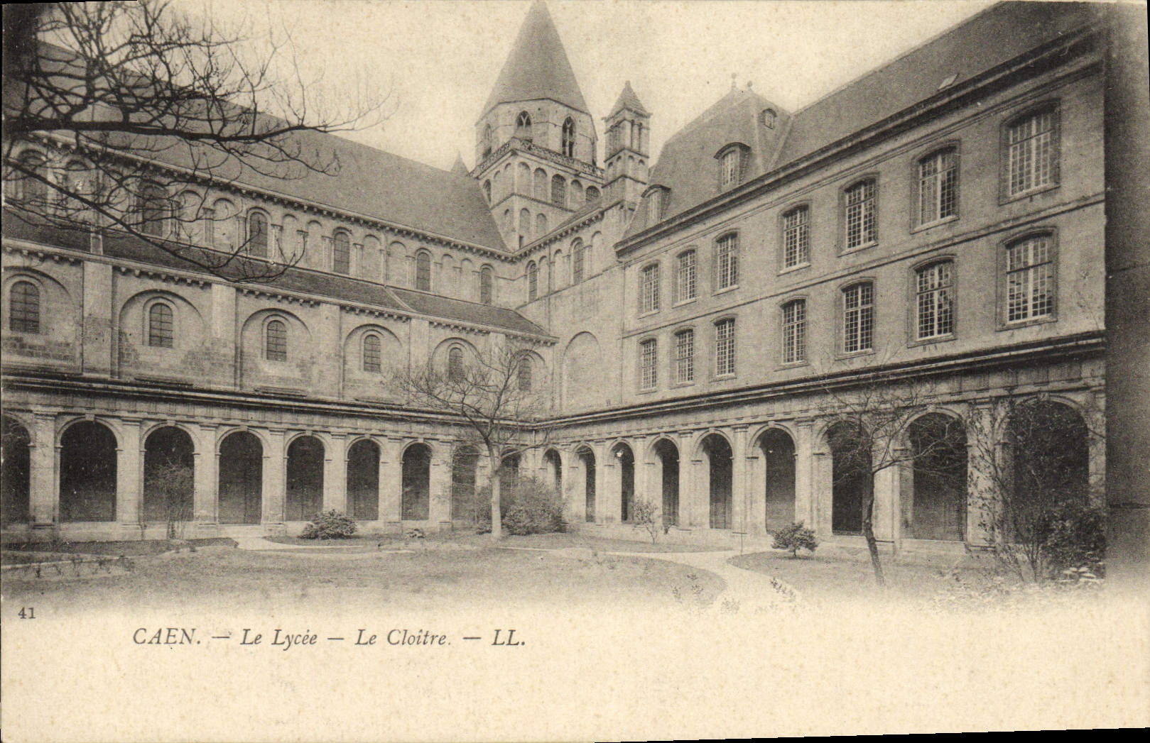 CPA Caen Le Lycee Le Cloitre 
