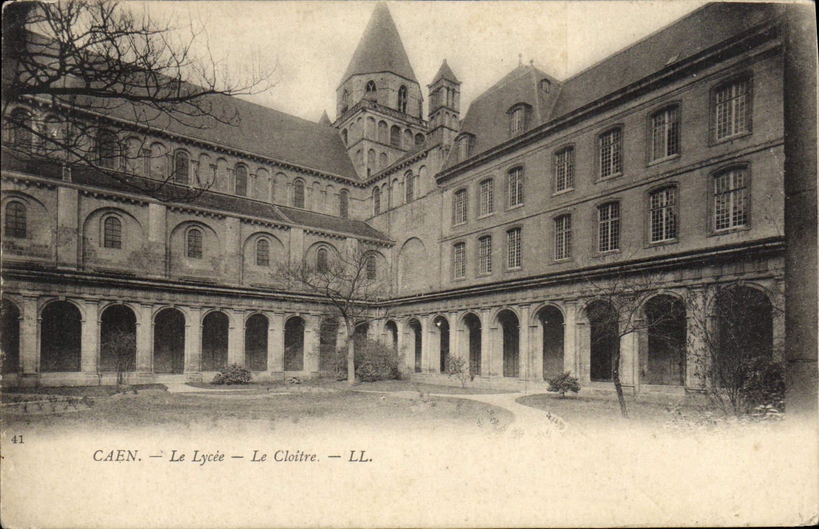 CPA Caen Le Lycee Le Cloitre 