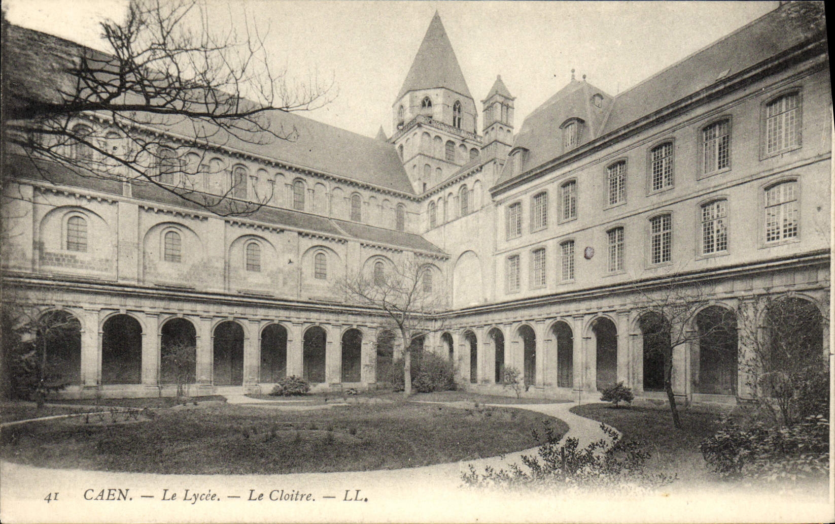 CPA Caen Le Lycee Le Cloitre 