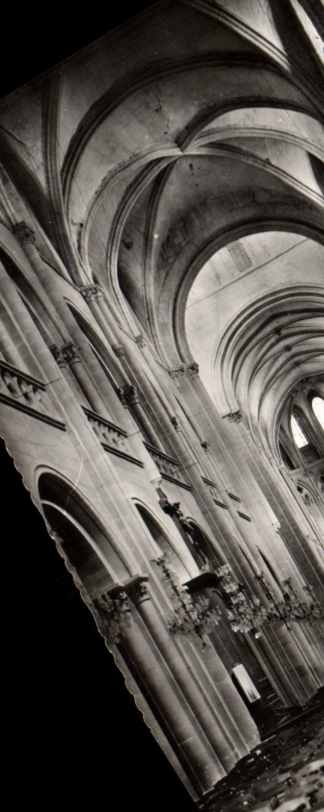 CPA Caen Eglise abbatiale saint etienne