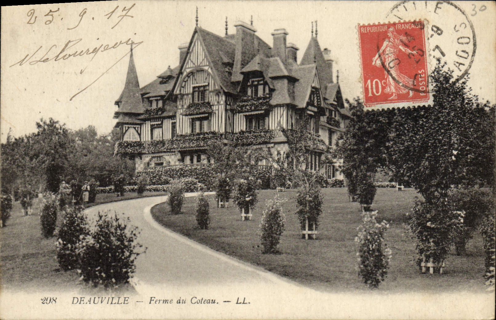 CPA Deauville Ferme du coteau