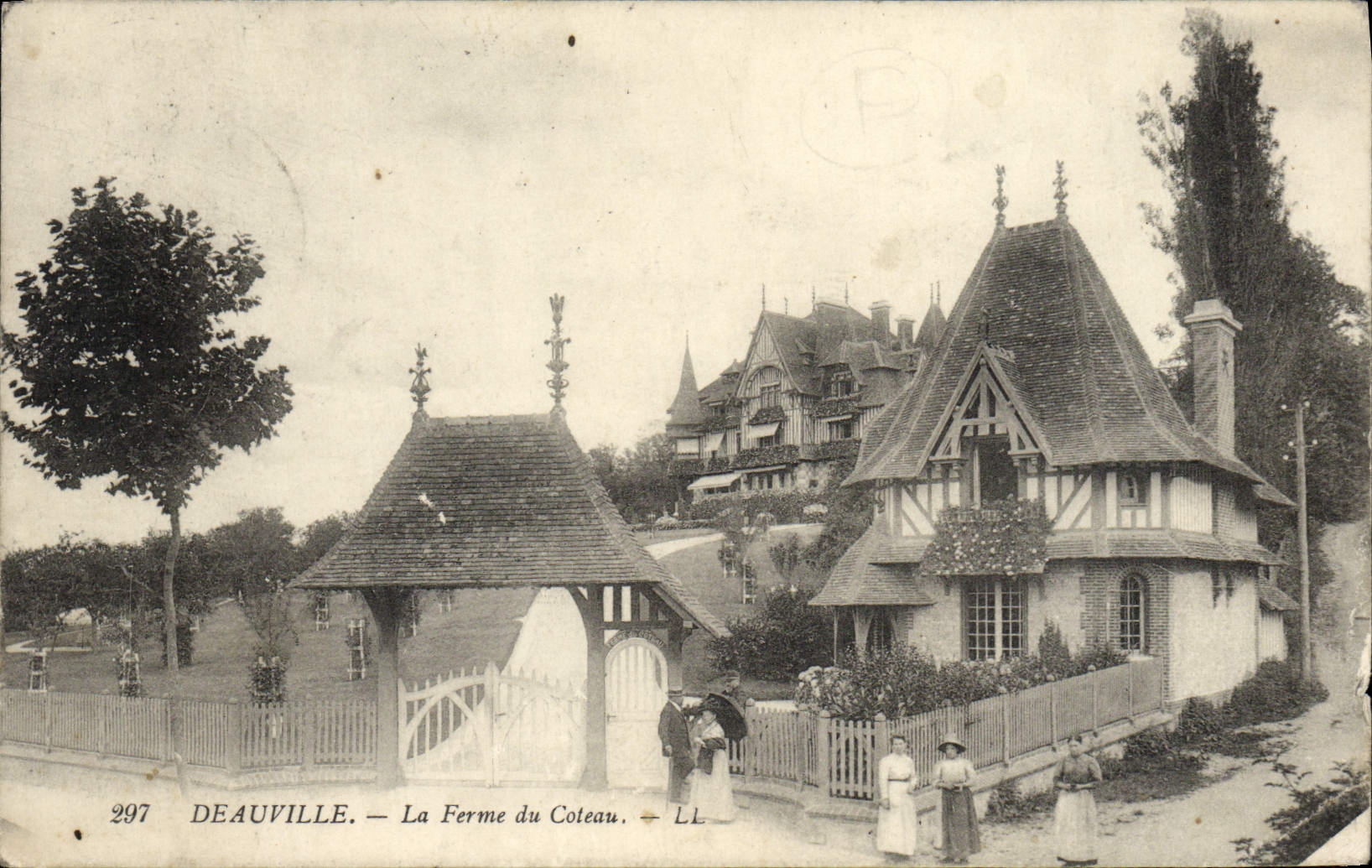 CPA Deauville La Ferme du coteau