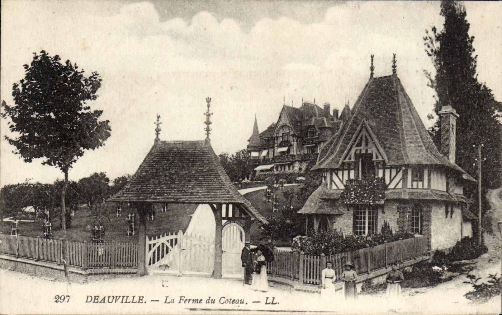 CPA Deauville La Ferme du coteau