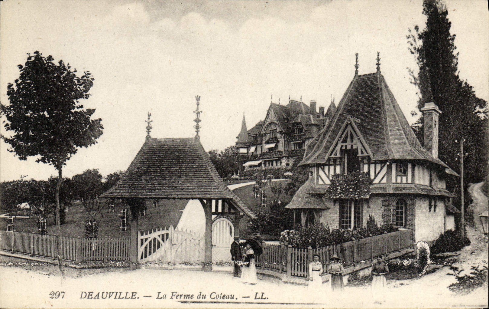 CPA Deauville La Ferme du coteau