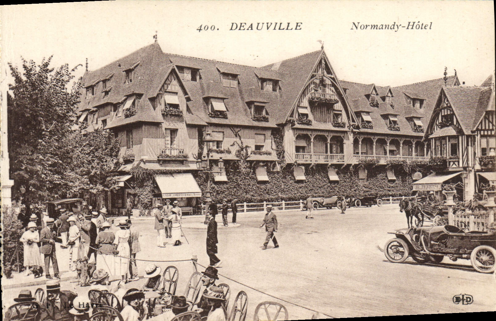 CPA Deauville normandy hotel
