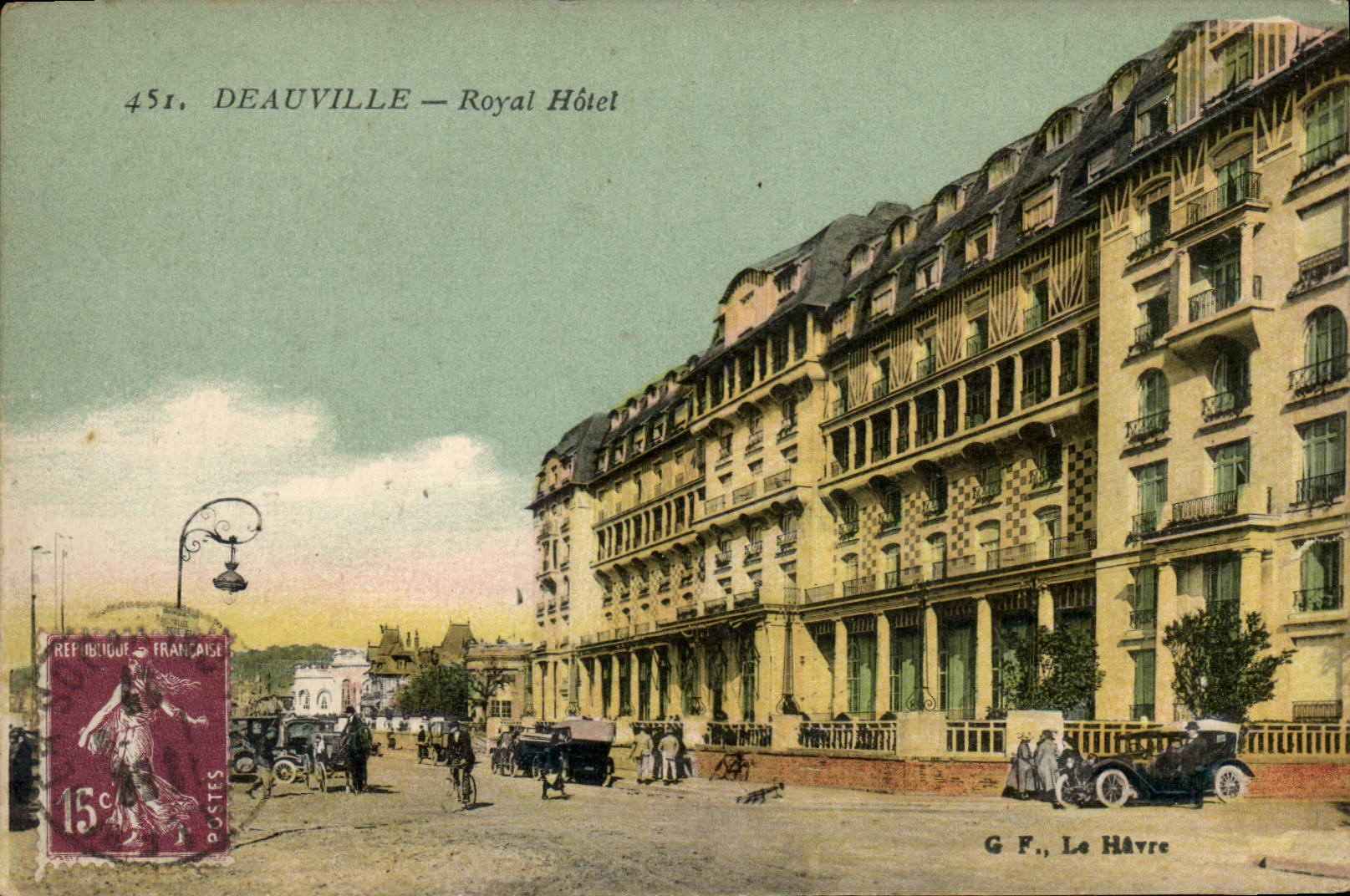 CPA Deauville Royal hotel