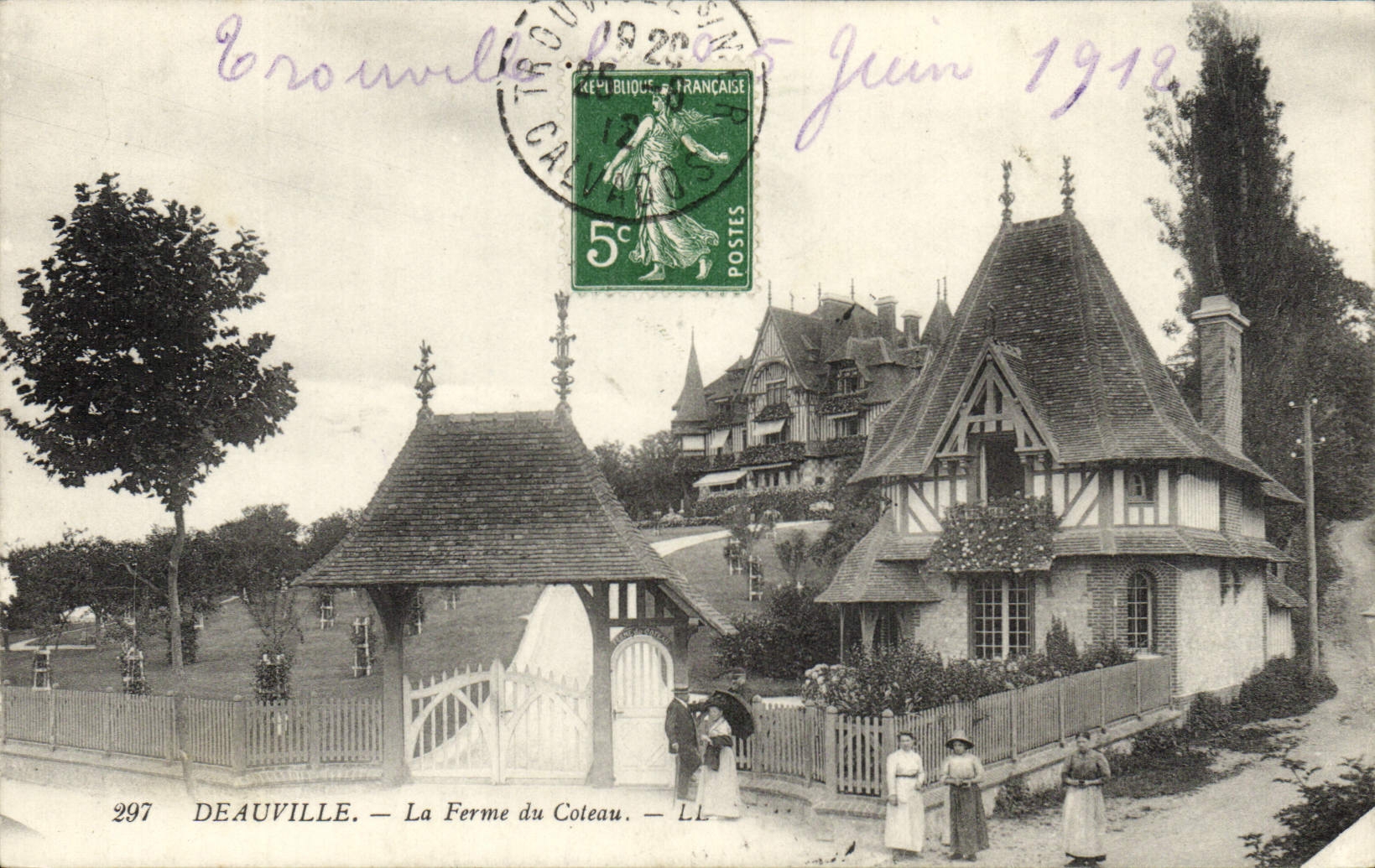 CPA Deauville La ferme du coteau