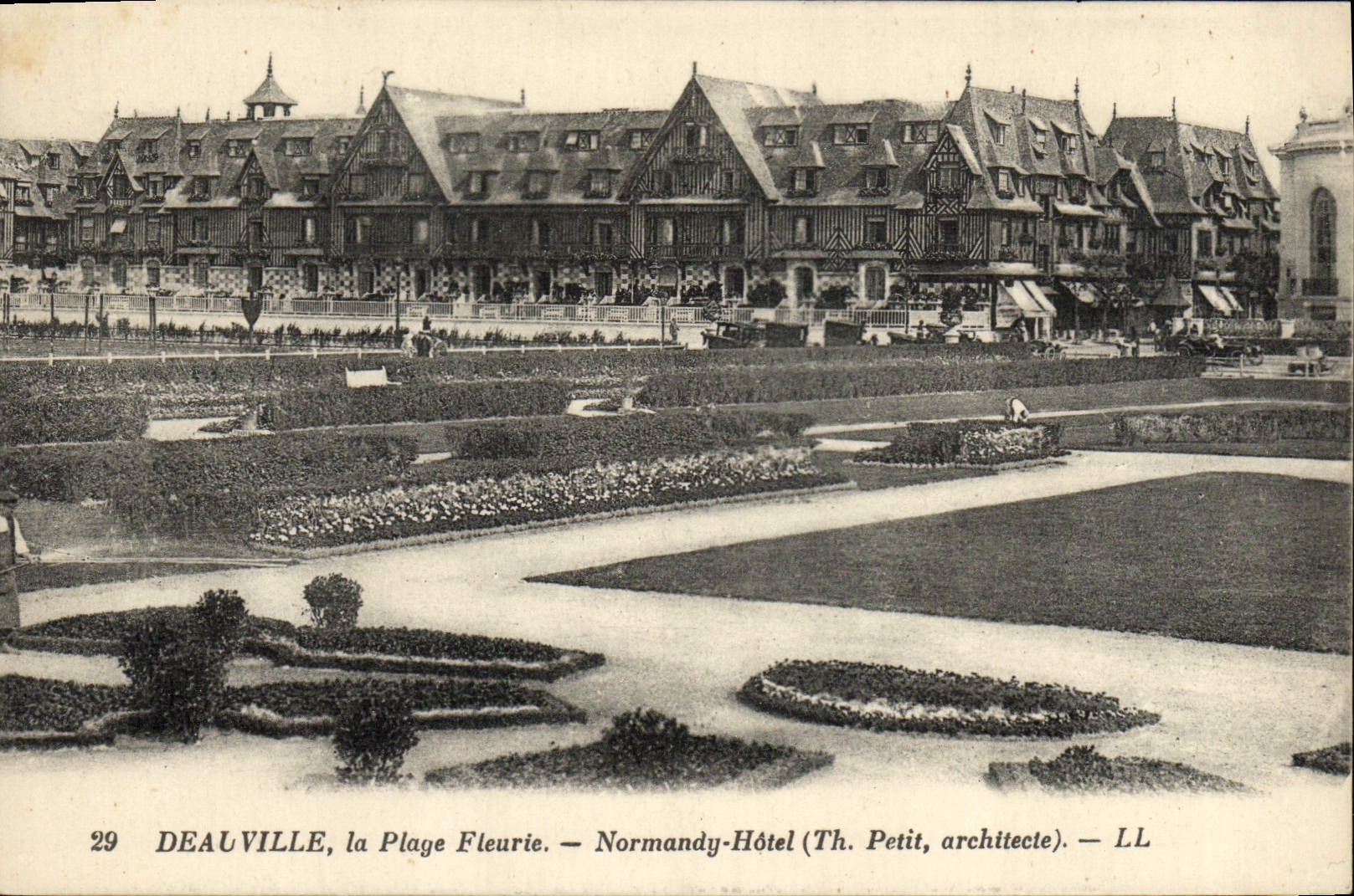 CPA Deauville le normandy hotel