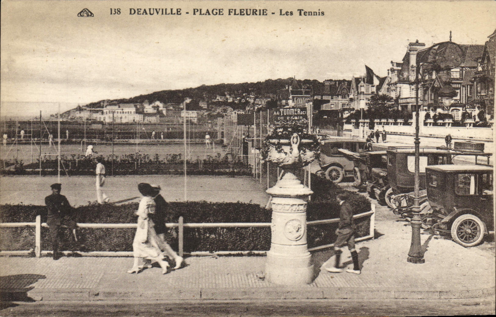 CPA Deauville Les tennis