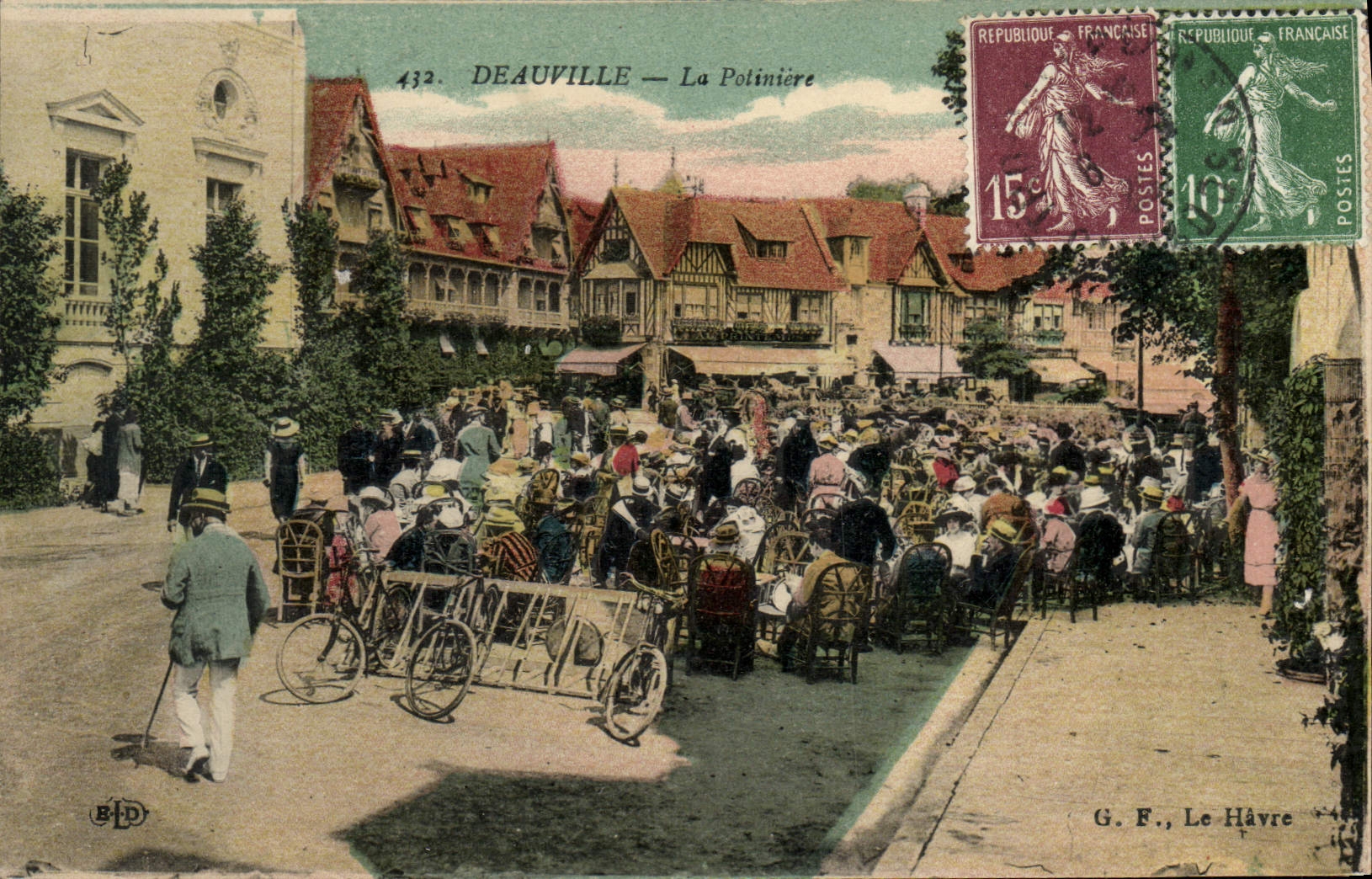 CPA Deauville La potiniere