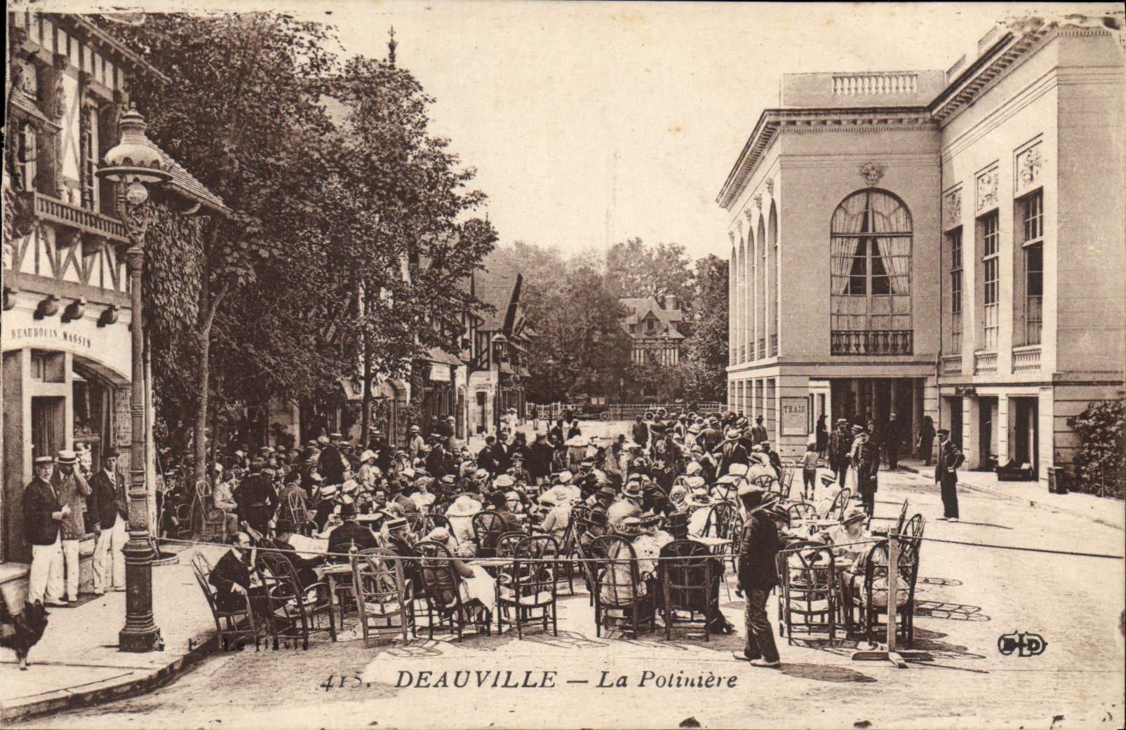CPA Deauville La potiniere