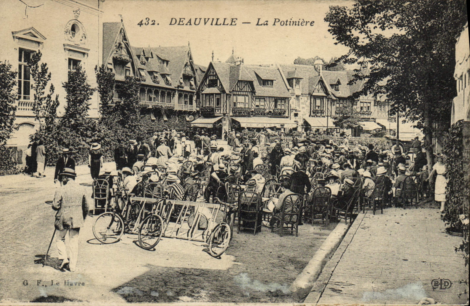 CPA Deauville La potiniere