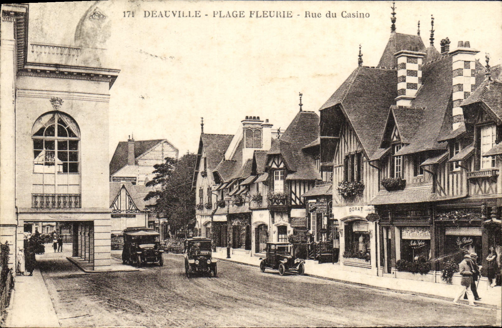 CPA Deauville Rue du casino