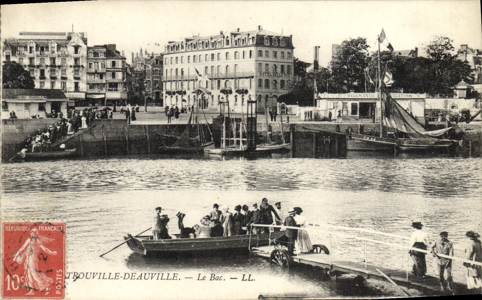 CPA Trouville Bac de Deauville