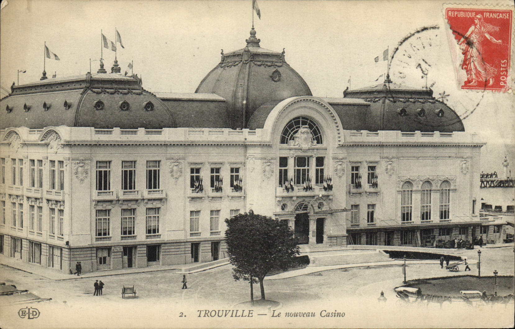 CPA Trouville Le Nouveau Casino 