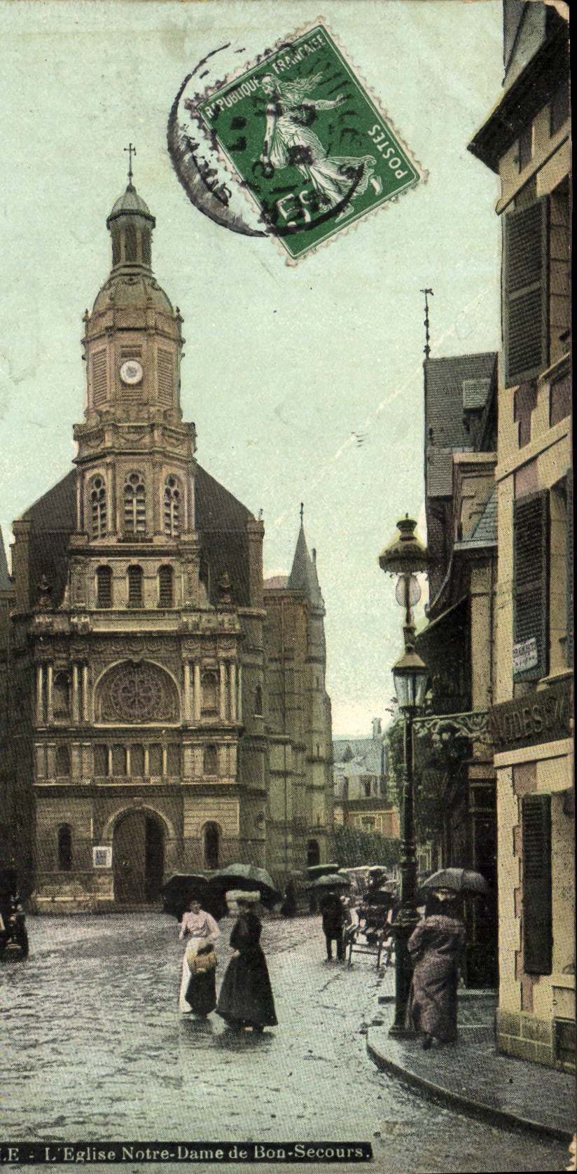 CPA Trouville L'Eglise Notre Dame de Bon Secours
