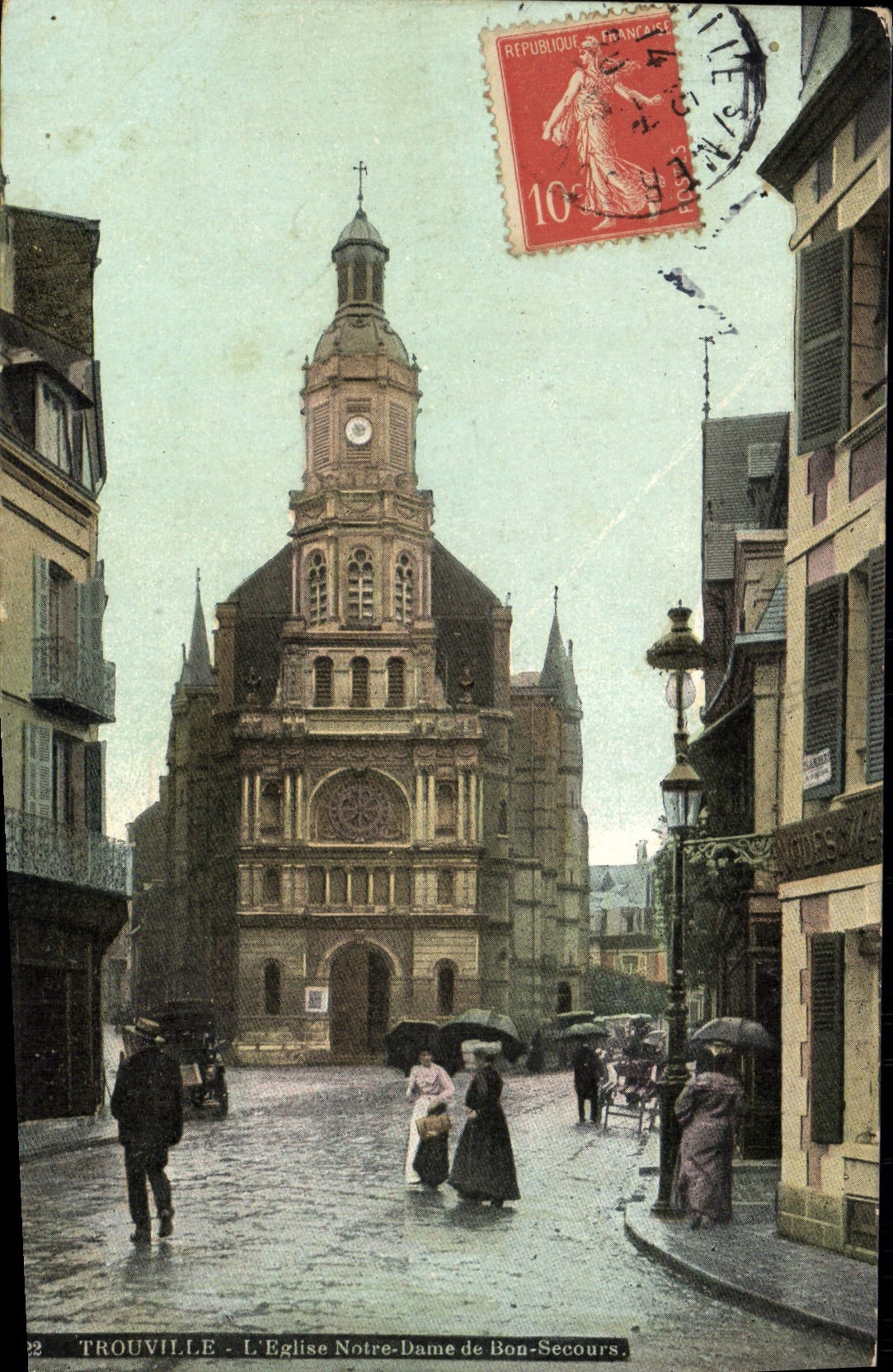 CPA Trouville L'Eglise Notre Dame de Bon Secours