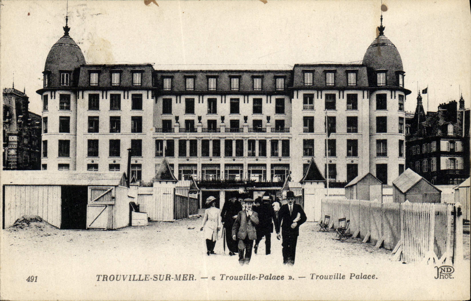CPA Trouville Sur Mer Trouville Palace
