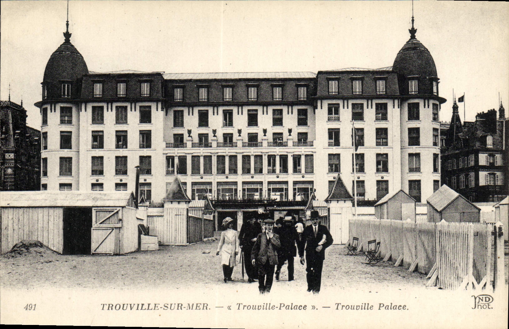 CPA Trouville Sur Mer Trouville Palace