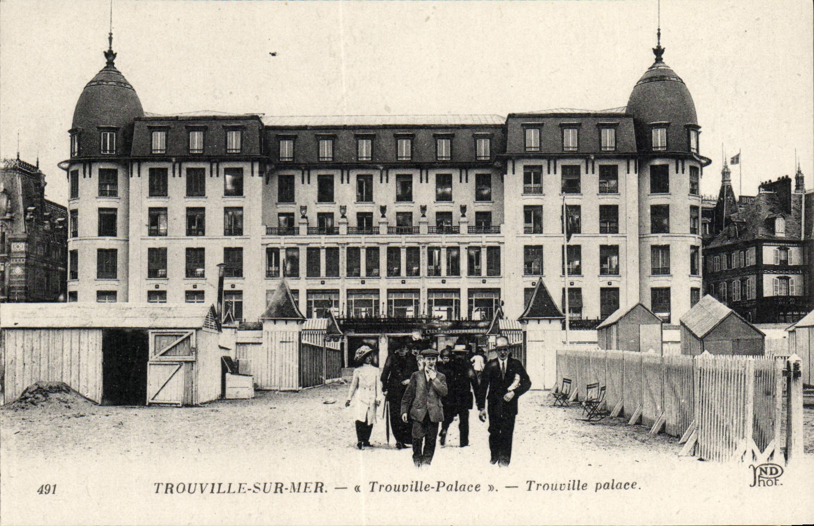 CPA Trouville Sur Mer Trouville Palace