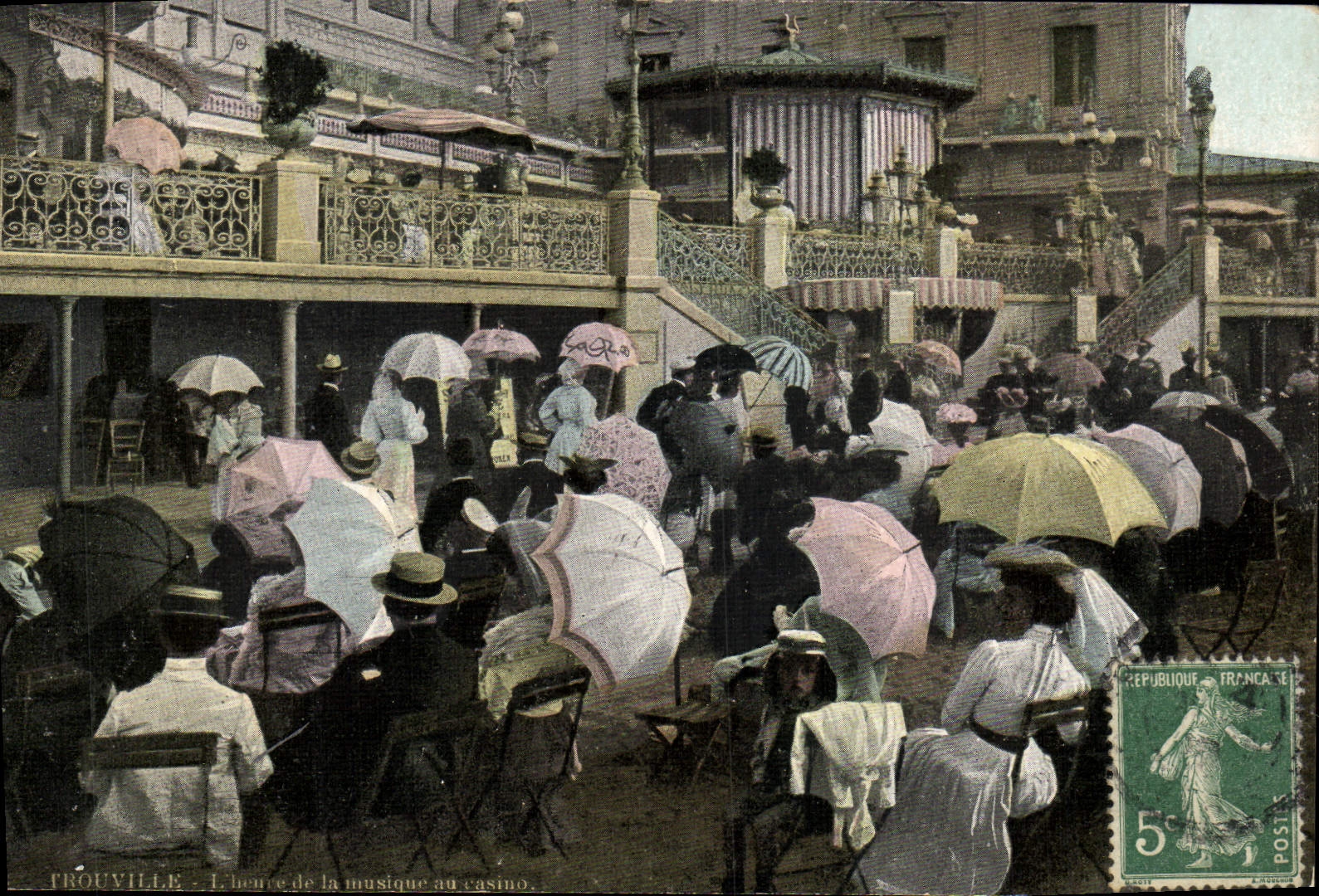 CPA Trouville L'heure de la musique au casino