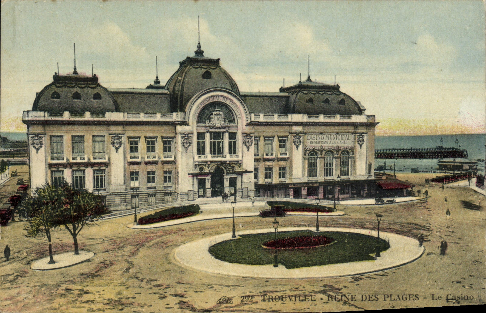CPA Trouville reine des plages Le casino