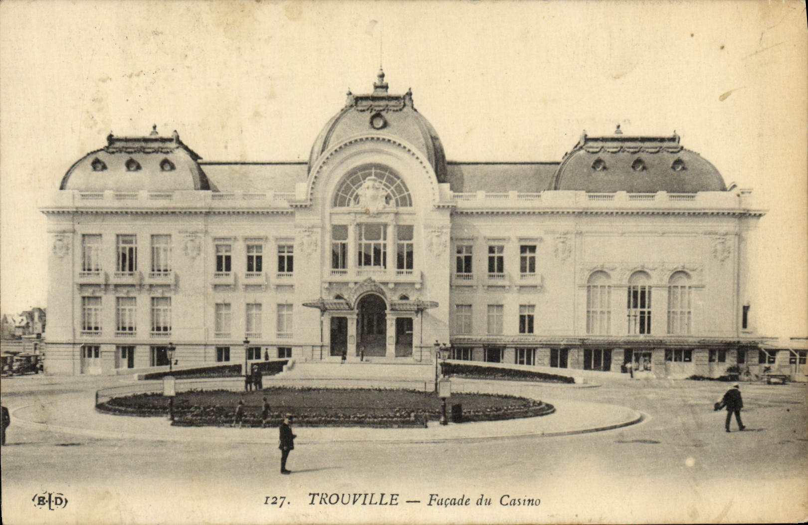CPA Trouville Facade du casino