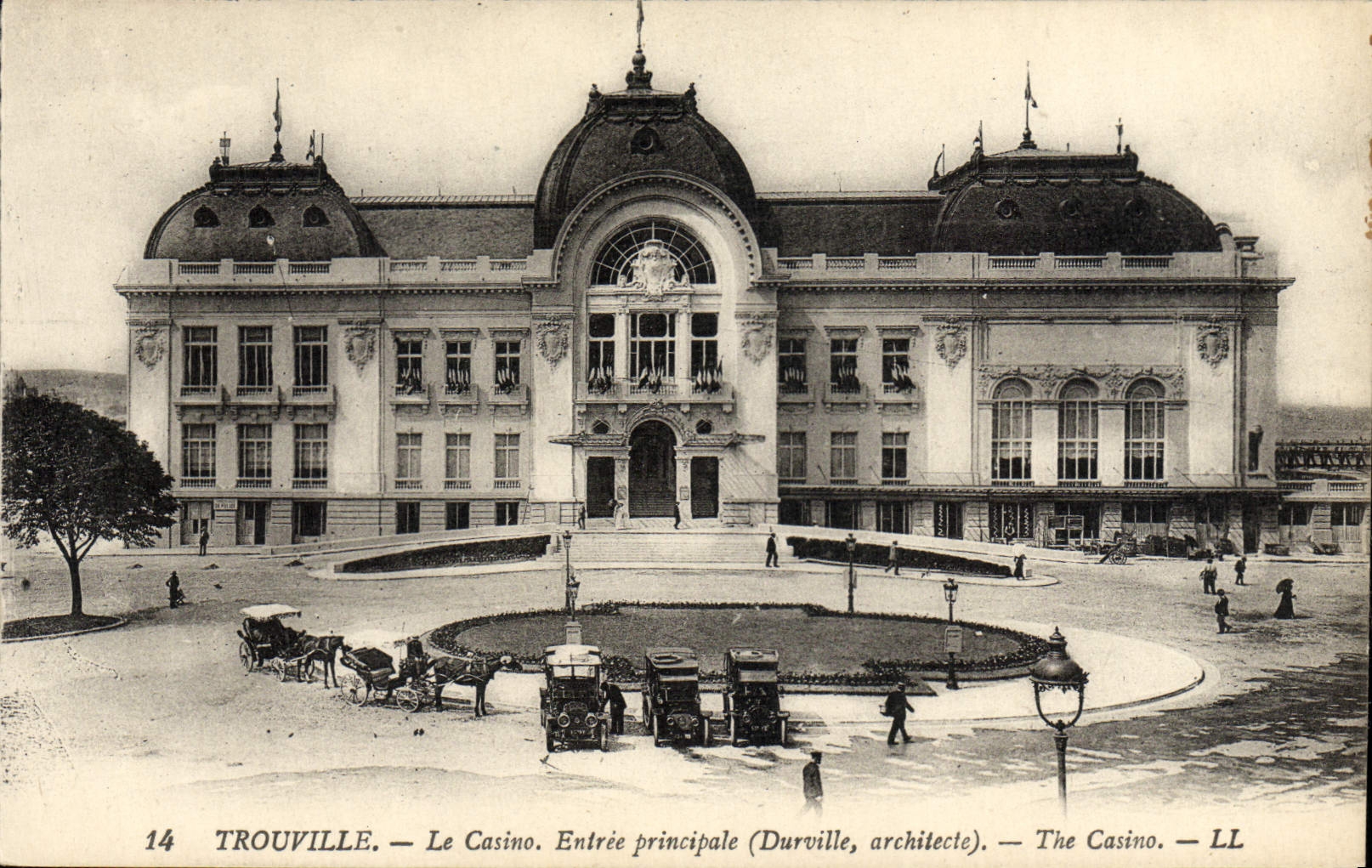 CPA Trouville Le casino entree principale 