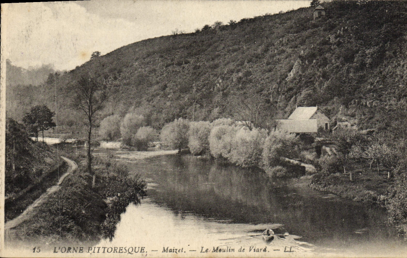 CPA L'Orne pittoresque Maizet le moulin de Viard 
