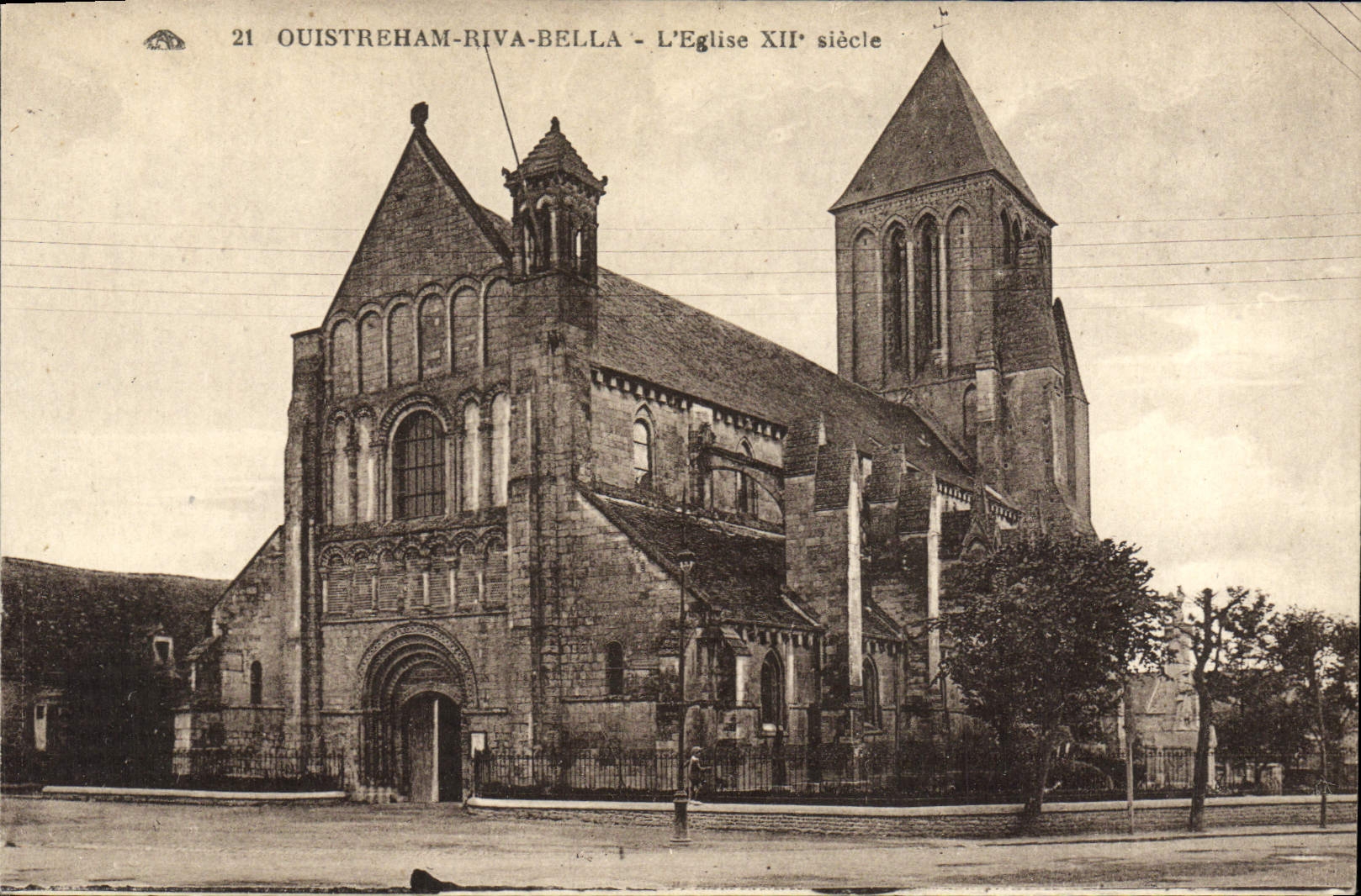 CPA Ouistreham Riva bella L'Eglise
