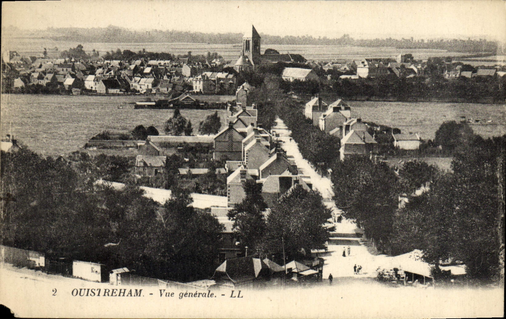 CPA Ouistreham Vue generale