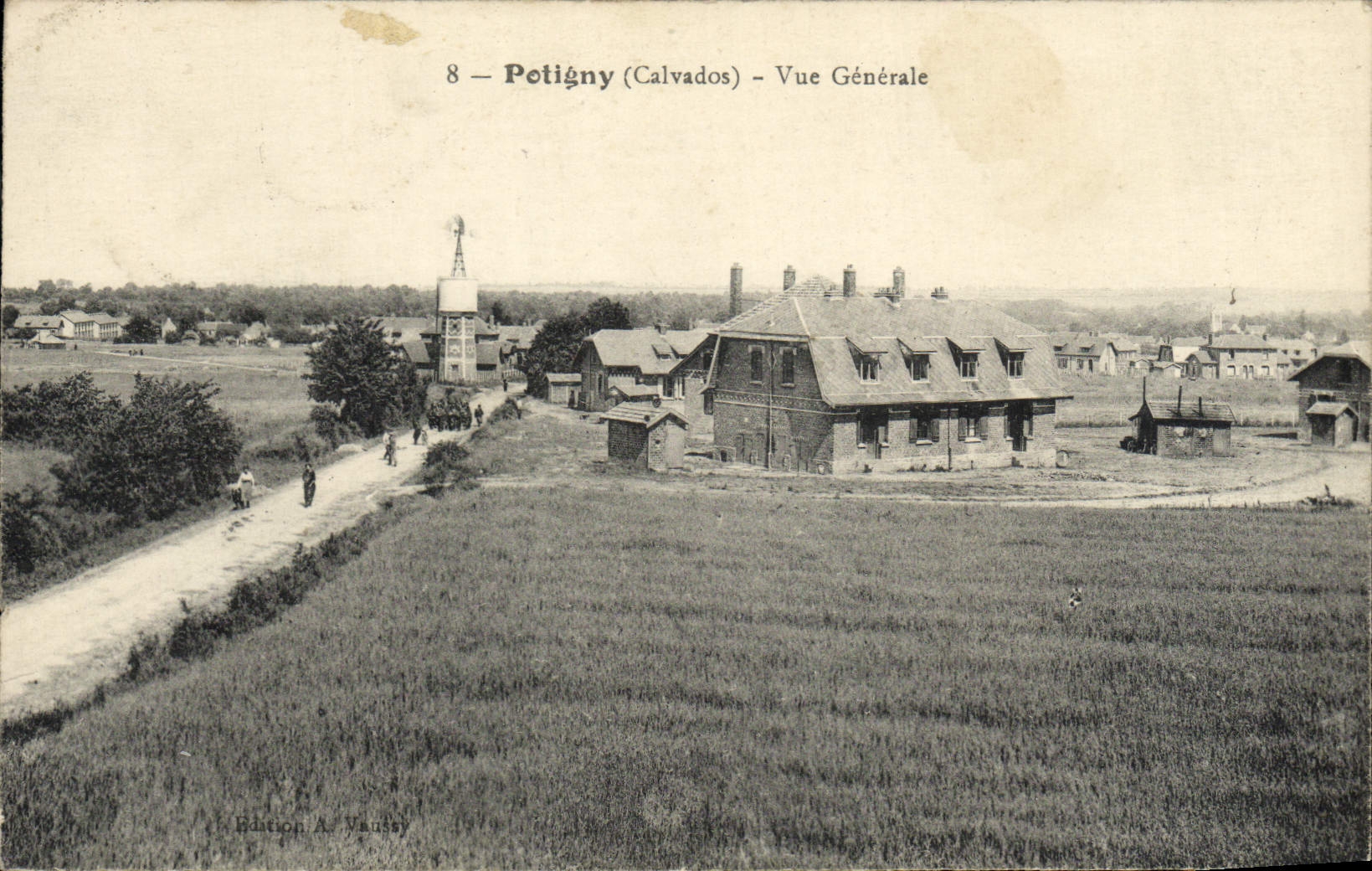 CPA Potigny Vue Generale