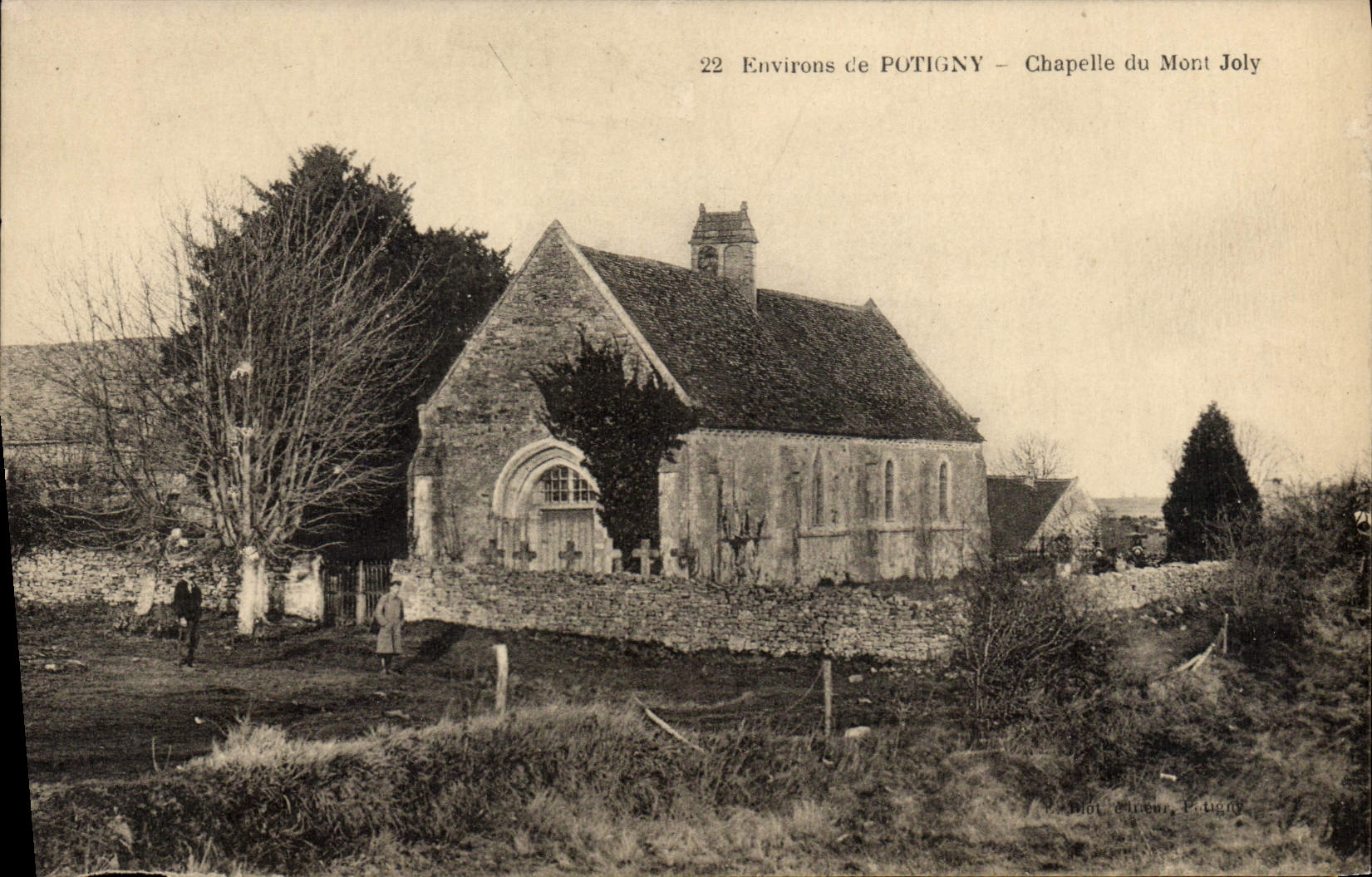 CPA Environs de Potigny Chapelle du Mont Joly