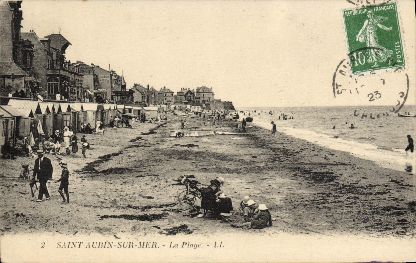 CPA Saint Aubin La Plage