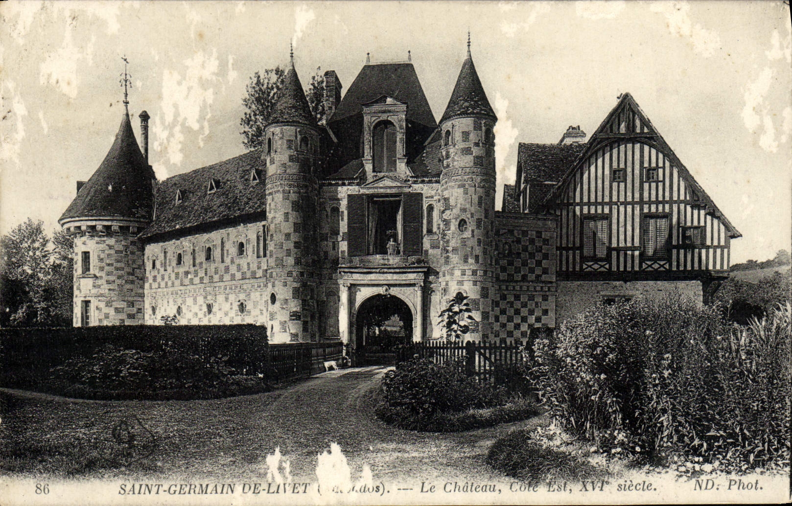 CPA Saint Germain De Livet Le Chateau
