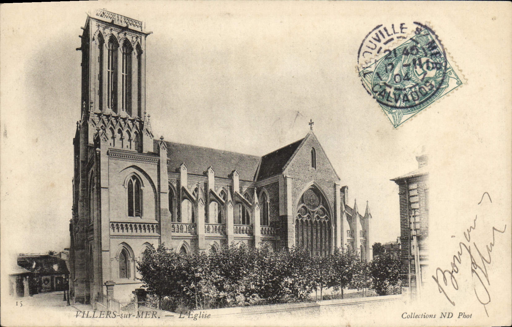 CPA Villers Sur Mer L'Eglise