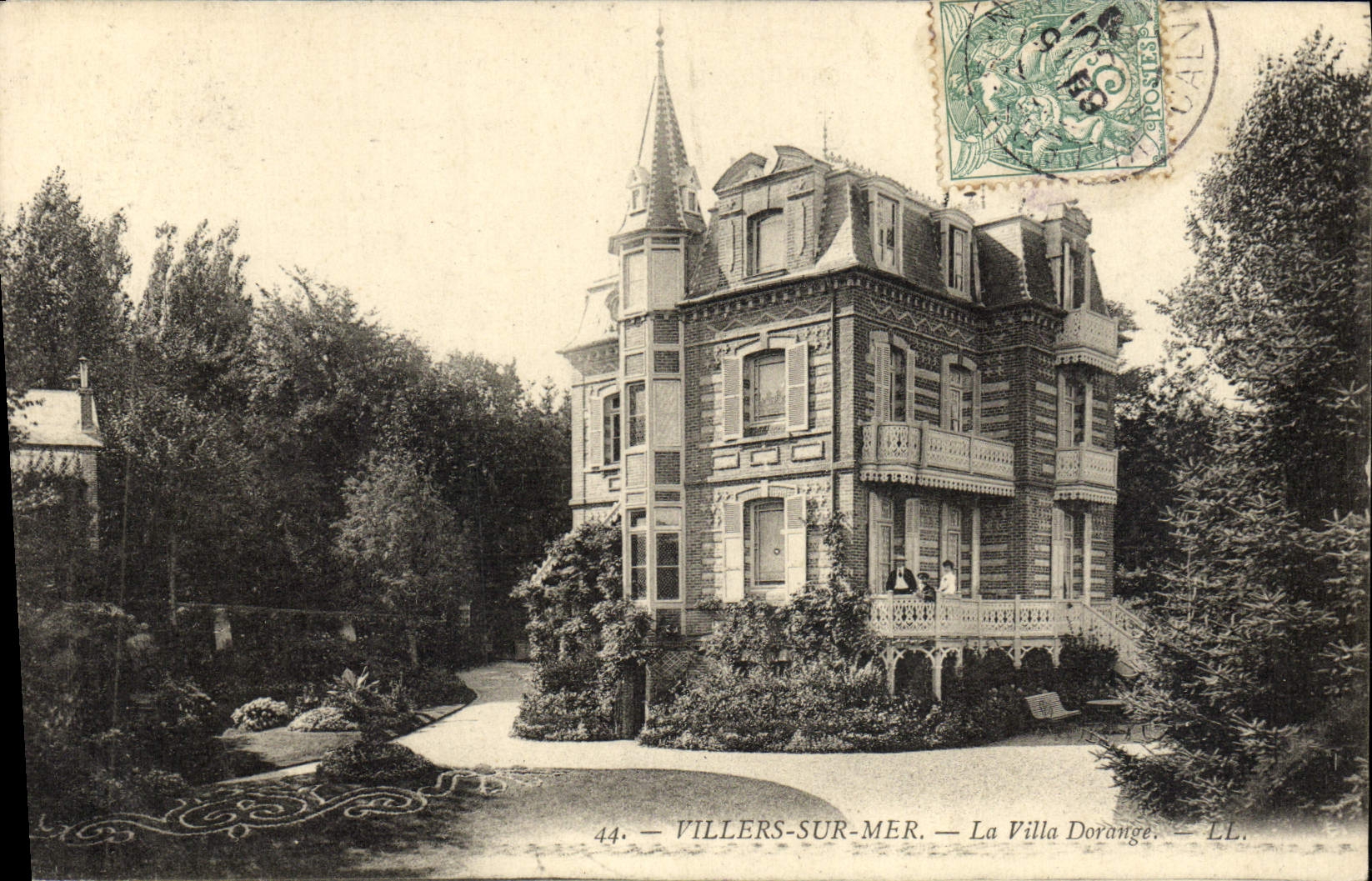 CPA Villers sur Mer La Villa Dorange