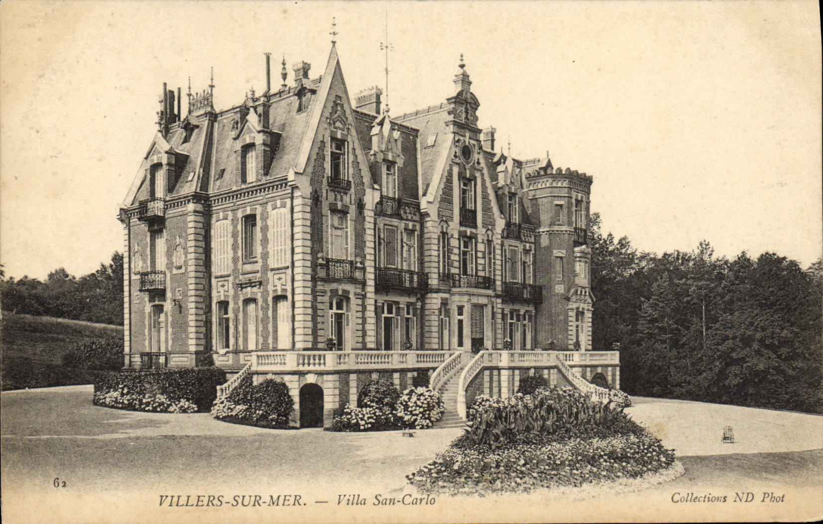 CPA Villers sur Mer Villa San Carlo