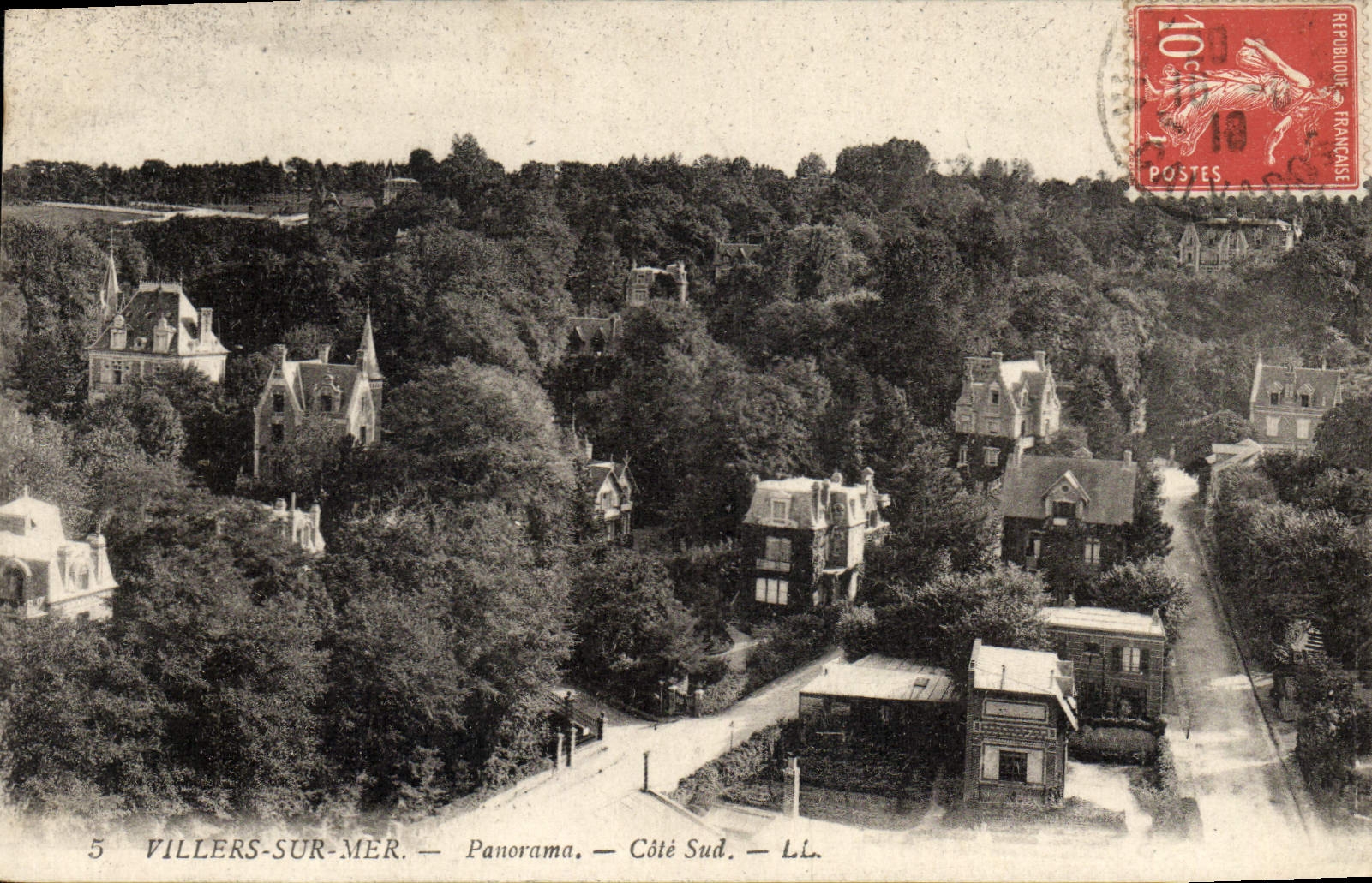 CPA Villers Sur Mer Panorama Cote Sud