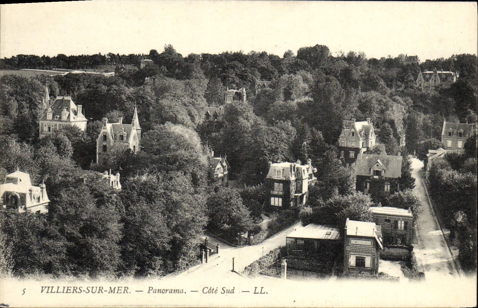 CPA Villers Sur Mer Panorama Cote Sud