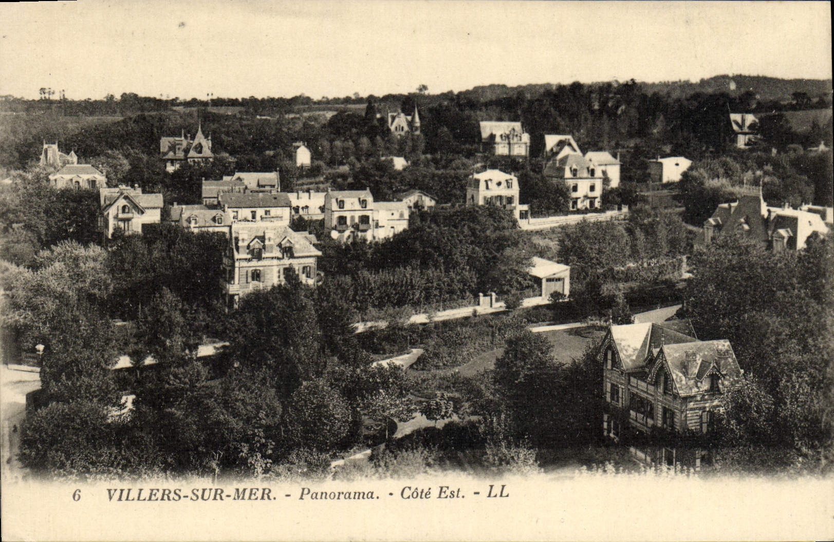 CPA Villers Sur Mer Panorama Cote Est