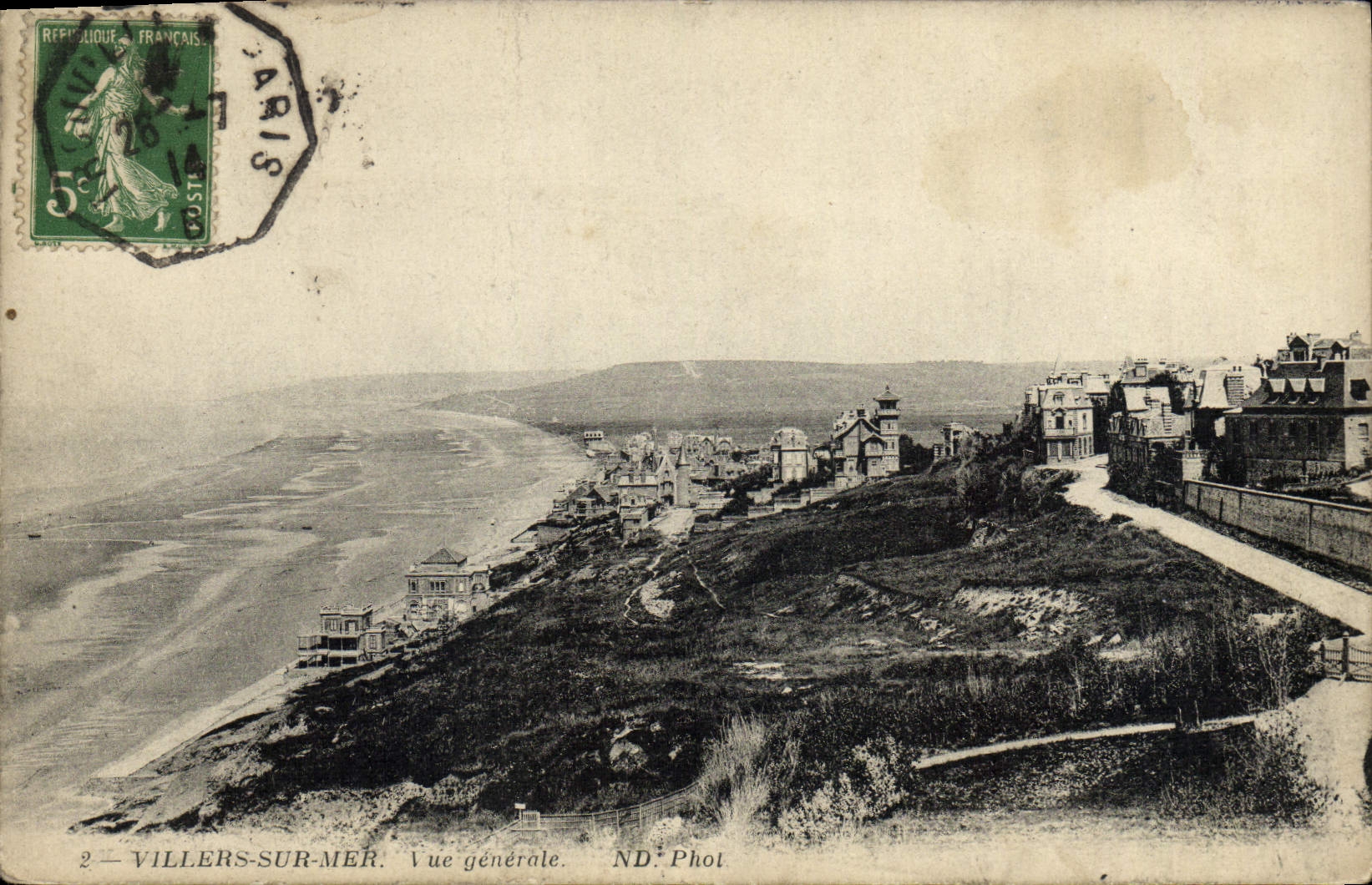 CPA Villers Sur Mer Vue Generale