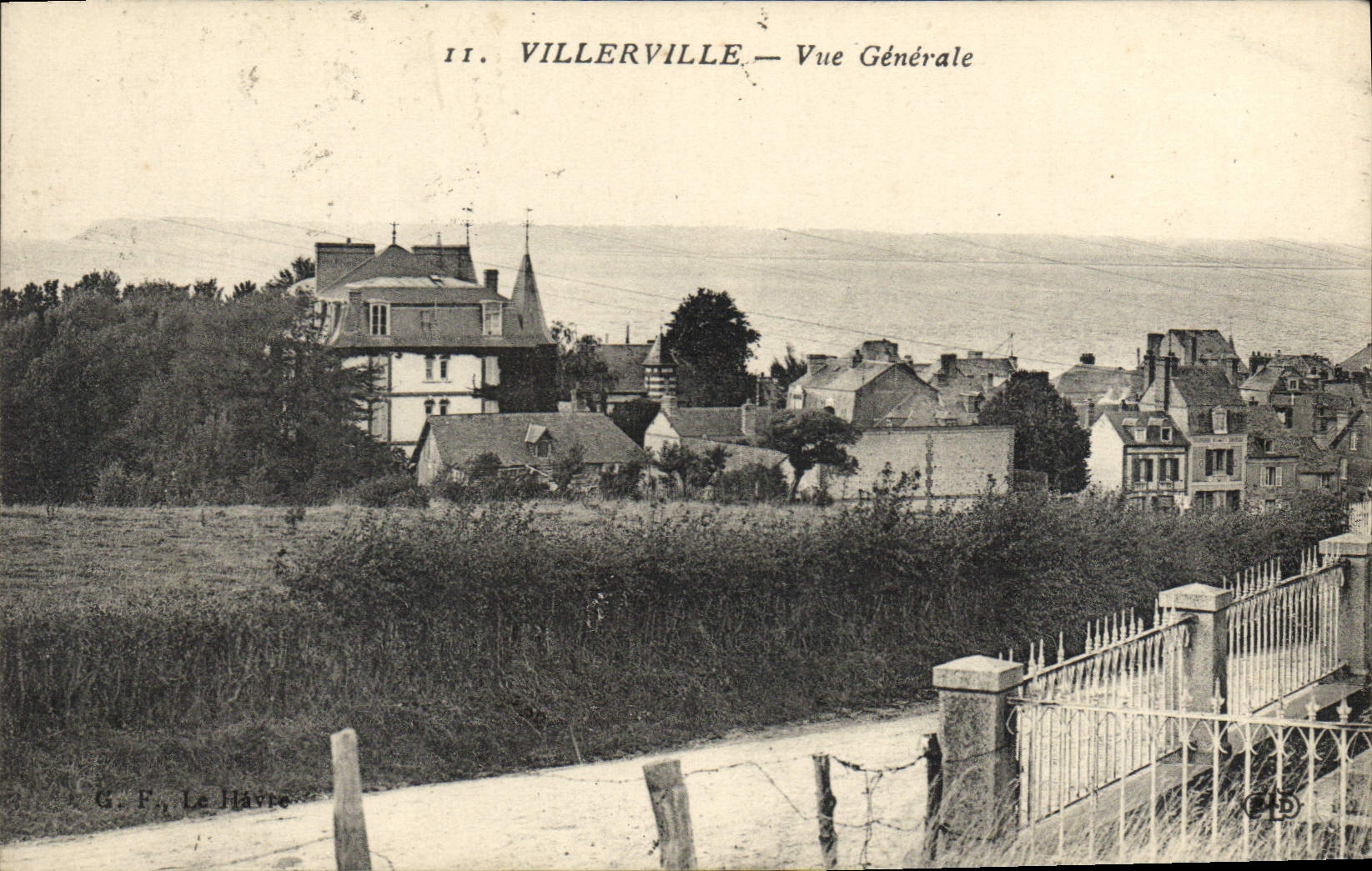 CPA Villerville Vue Generale