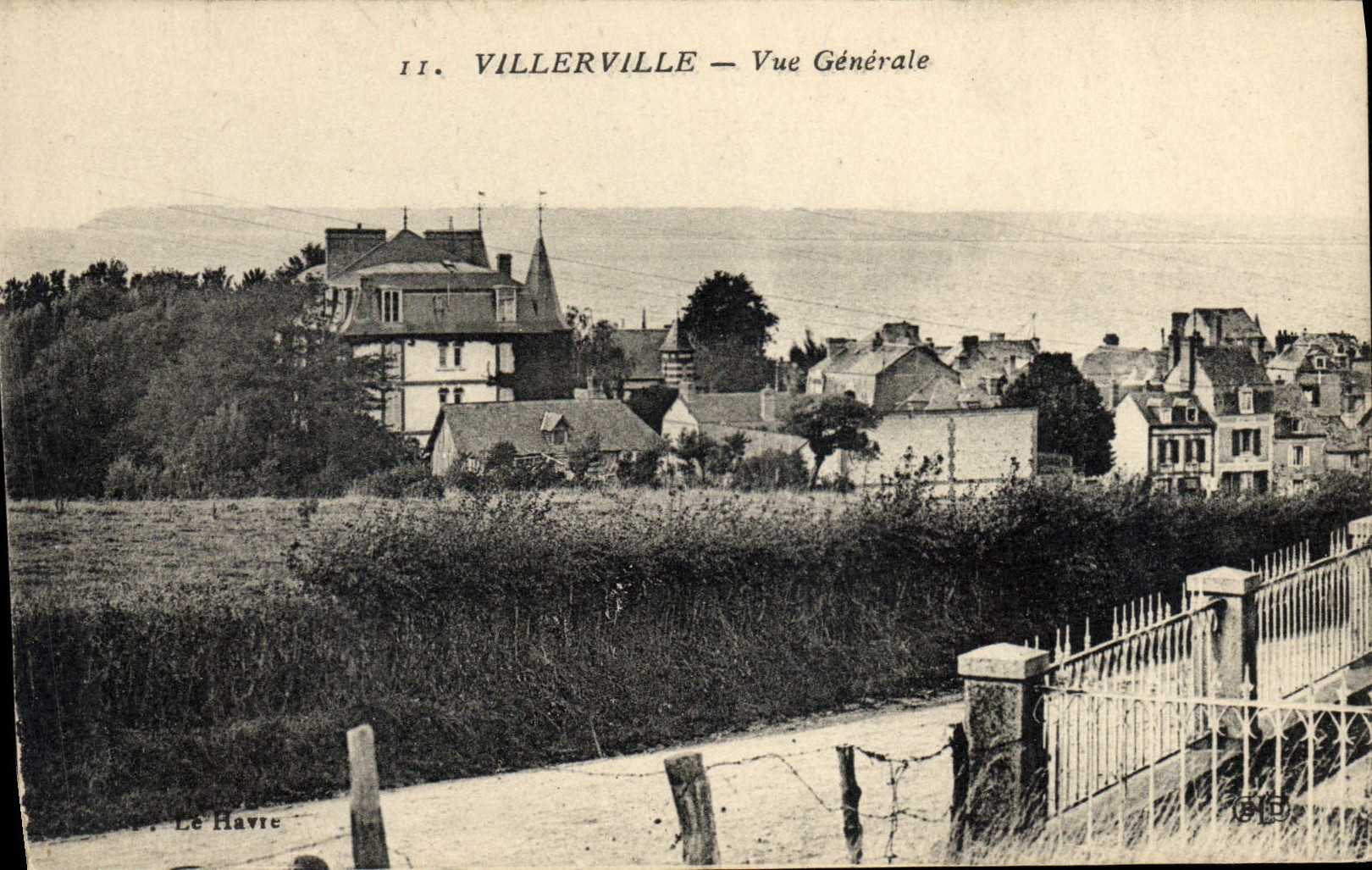 CPA Villerville Vue Generale