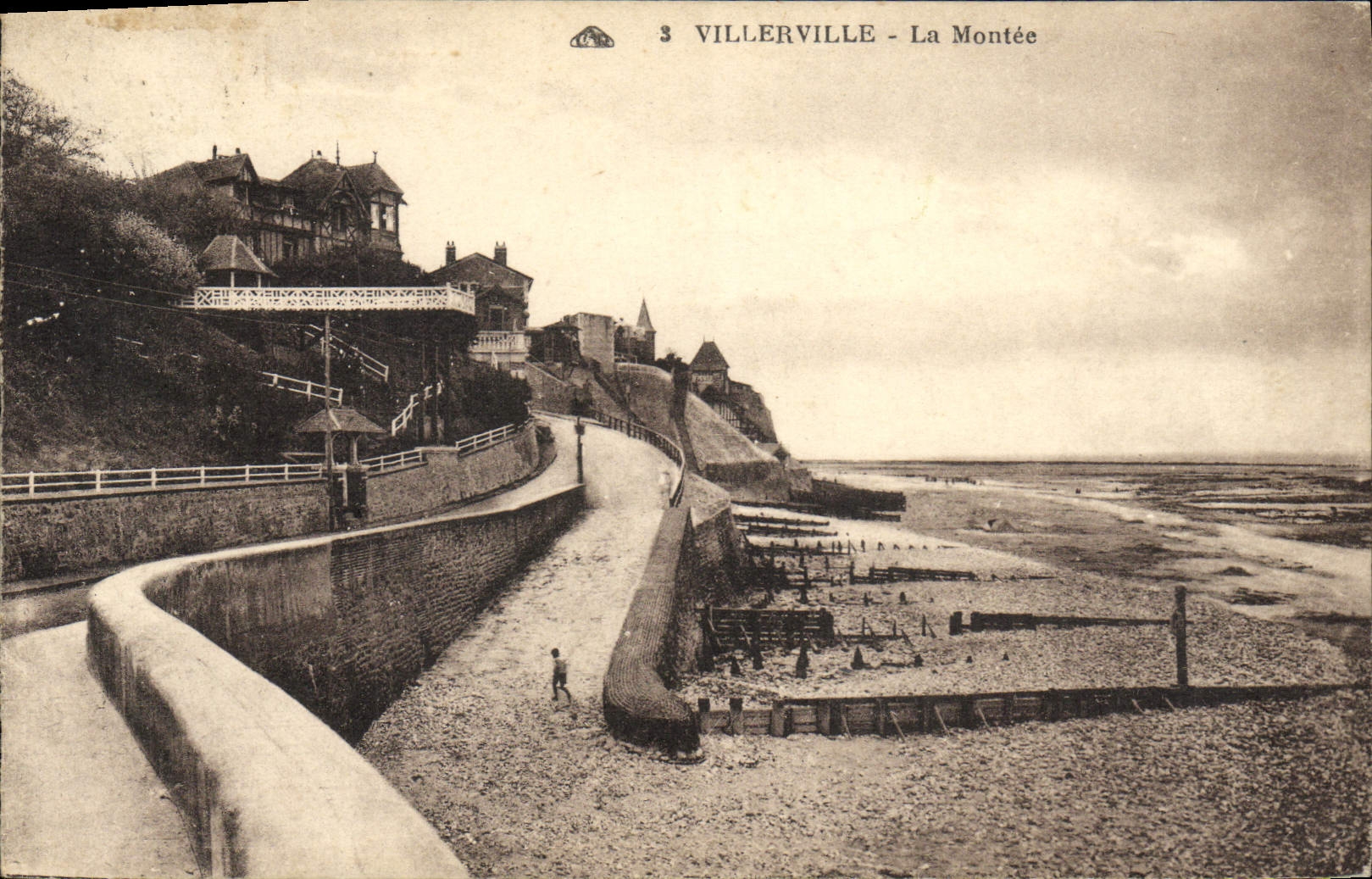 CPA Villerville La Montee