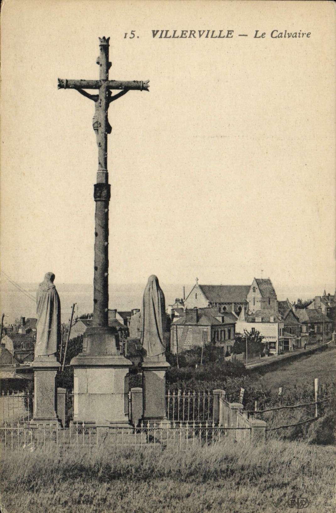 CPA Villerville Le Calvaire